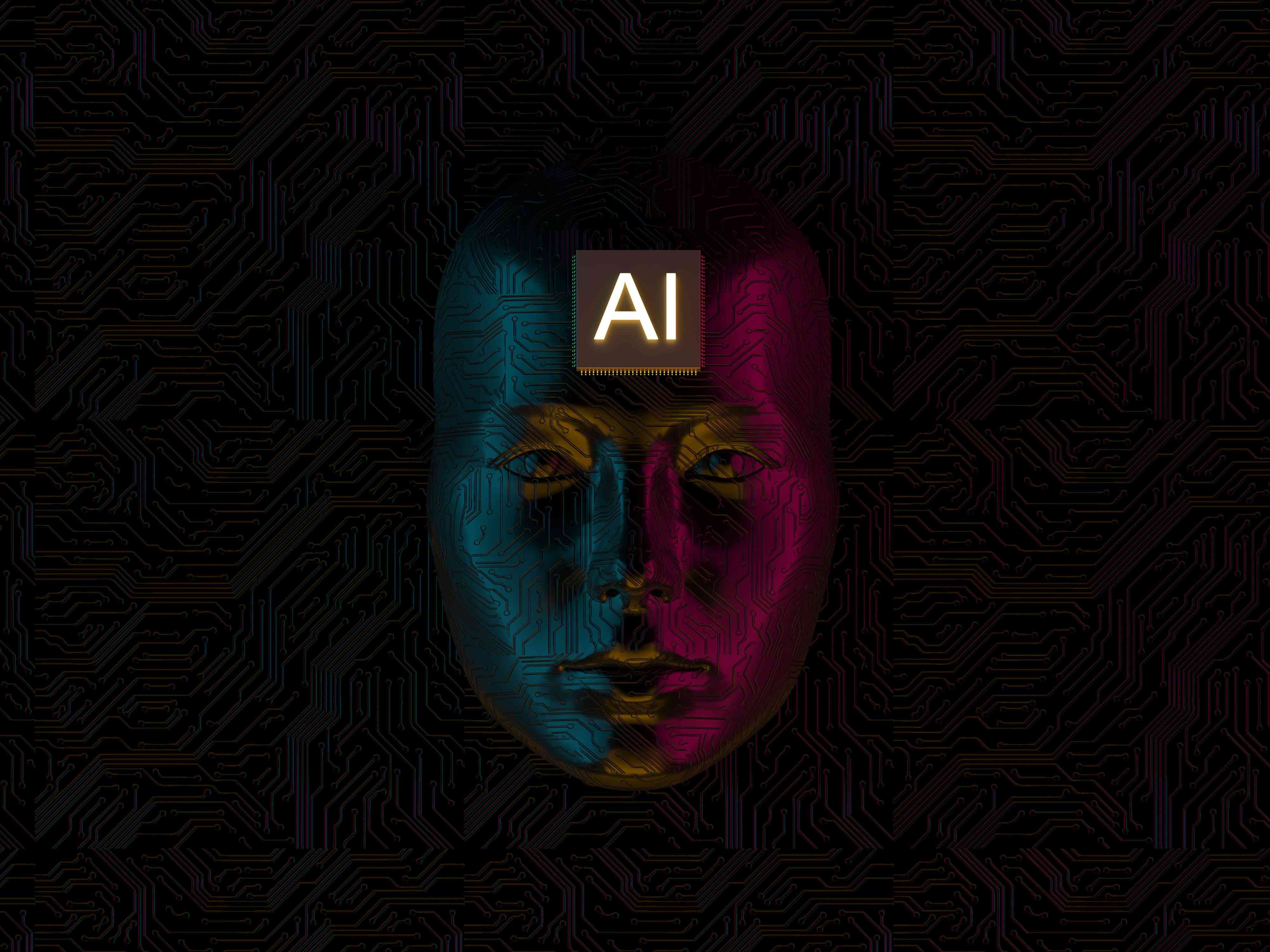 Ai Robot Face